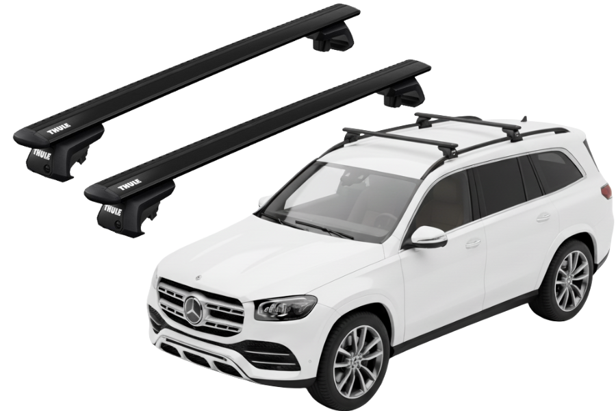 Barras THULE EVO WingBar para autos MERCEDES BENZ GLS (X167) desde 2020 negro