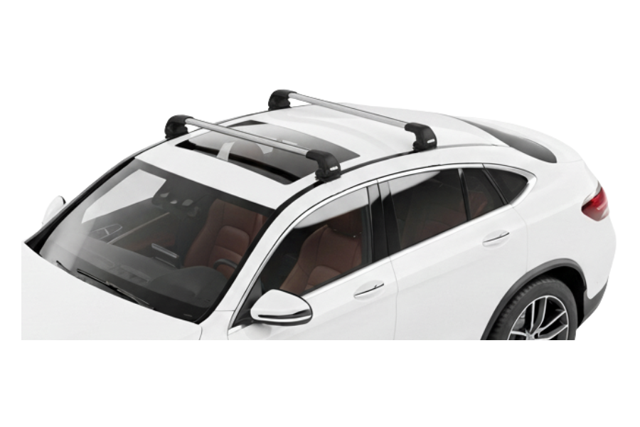 Barras THULE EDGE Flush para autos MERCEDES BENZ GLC desde 2017 - 2023