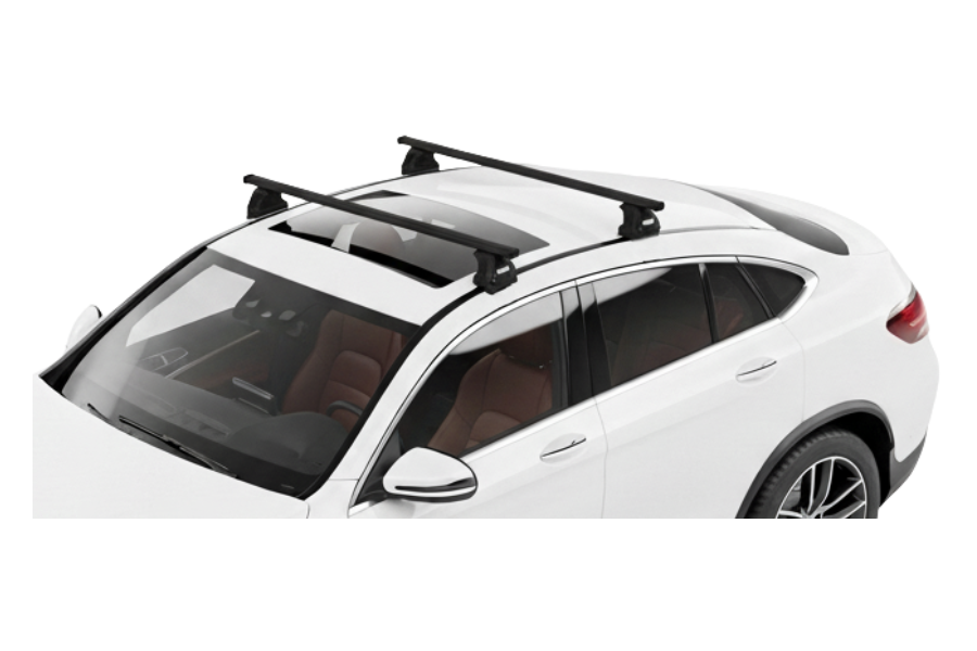 Barras THULE EVO SquareBar para autos MERCEDES BENZ GLC desde 2017 - 2023