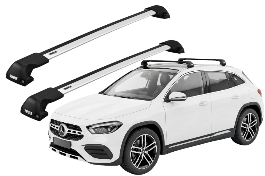 Barras THULE EDGE Flush para autos MERCEDES BENZ GLA (H247) desde 2020