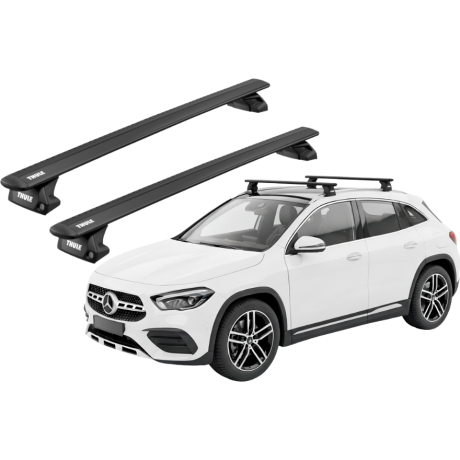 Barras THULE EVO WingBar para autos MERCEDES BENZ GLA (H247) desde 2020 negro