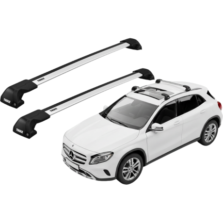 Barras THULE EDGE Flush para autos MERCEDES BENZ GLA 2014 a 2020