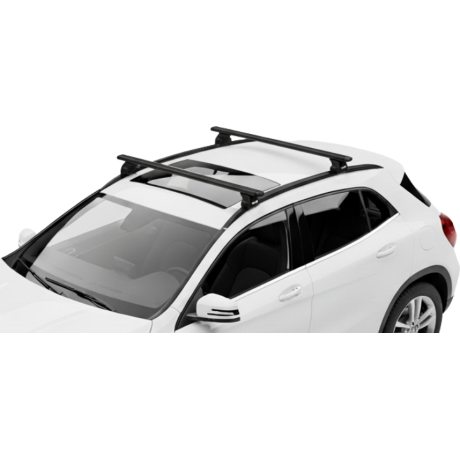 Barras THULE EVO WingBar para autos MERCEDES BENZ GLA 2014 a 2020 negro