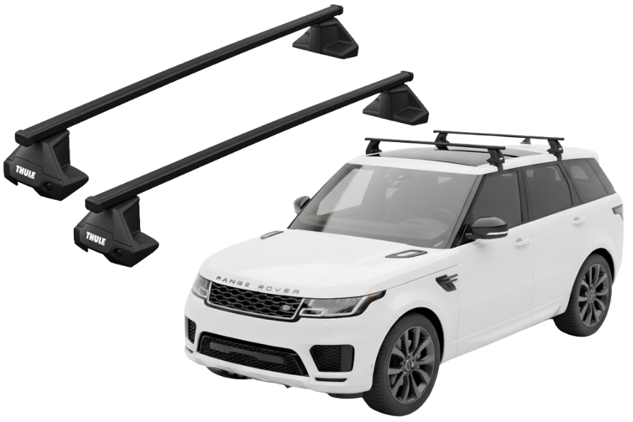 Barras THULE EVO SquareBar para autos LAND ROVER Range Rover Sport desde 2014 al 2021