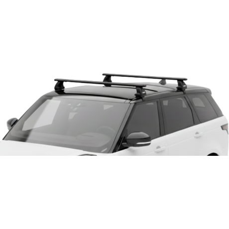 Barras THULE EVO WingBar para autos LAND ROVER Range Rover Sport desde 2014 al 2021 negro