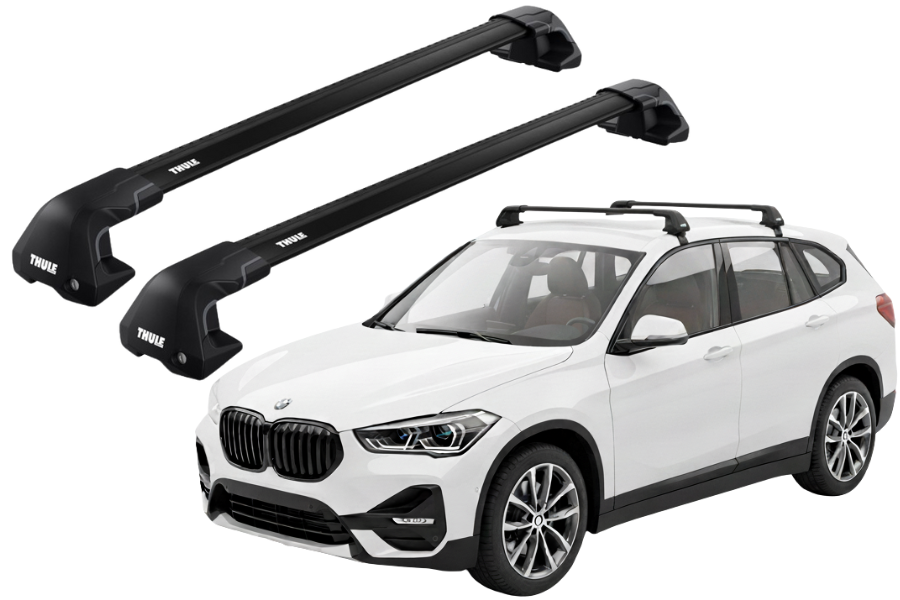 Barras THULE EDGE Flush para autos BMW X1 (U11) desde 2023 negro