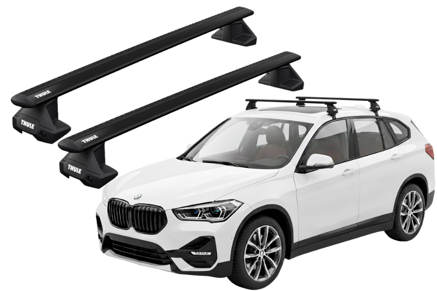 Barras THULE EVO WingBar para autos BMW X1 (U11) desde 2023 negro