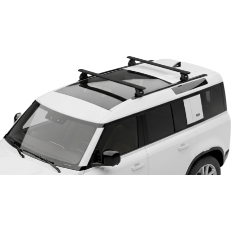 Barras THULE EVO WingBar para autos LAND ROVER Defender 90/110/130 2020-  negro