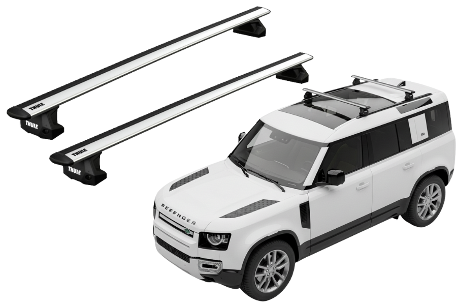 Barras THULE EVO WingBar para autos LAND ROVER Defender 90/110/130 2020-