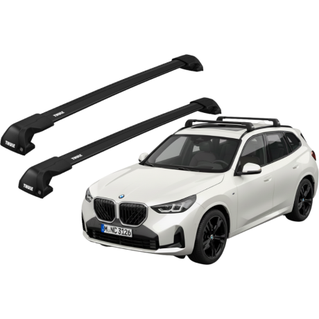 Barras THULE EDGE Flush para autos BMW X3 desde 2025 negro