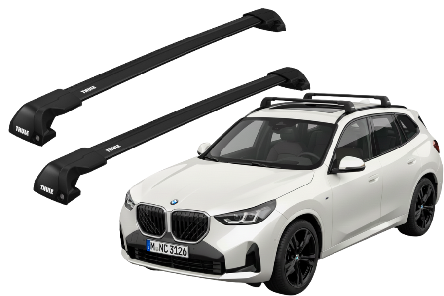 Barras THULE EDGE Flush para autos BMW X3 desde 2025 negro