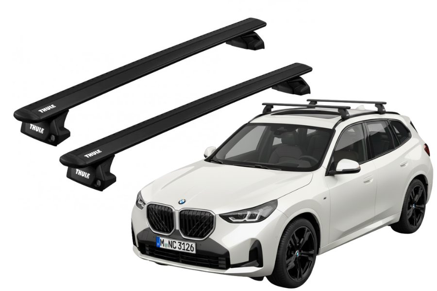 Barras THULE EVO WingBar para autos BMW X3 desde 2025- negro