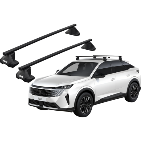 Barras THULE EVO SquareBar para autos PEUGEOT 3008 desde 2024