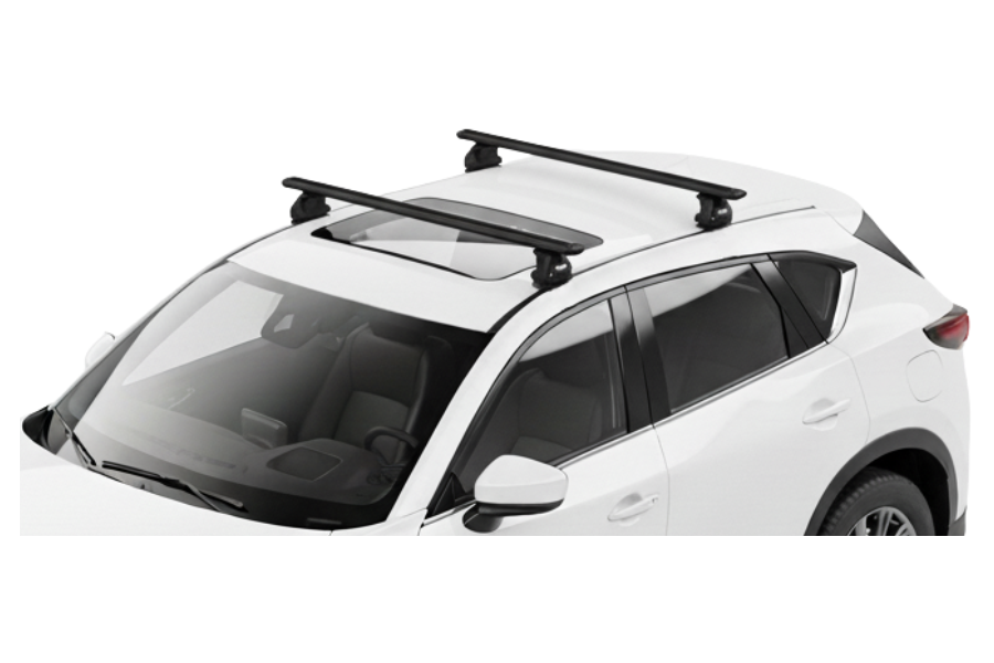 Barras THULE EVO WingBar para autos MAZDA CX-5 desde 2017 negro