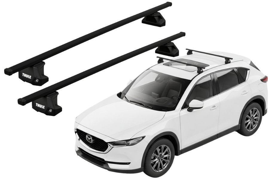 Barras THULE EVO SquareBar para autos MAZDA CX-5 desde 2017