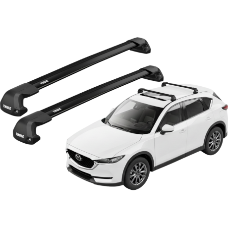 Barras THULE EDGE Flush para autos MAZDA CX-5 desde 2017 negro