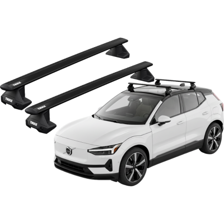 Barras THULE EVO WingBar para autos VOLVO EX30 desde 2024 negro
