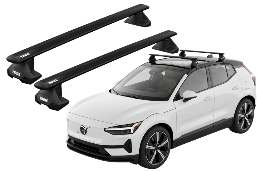 Barras THULE EVO WingBar para autos VOLVO EX30 desde 2024 negro