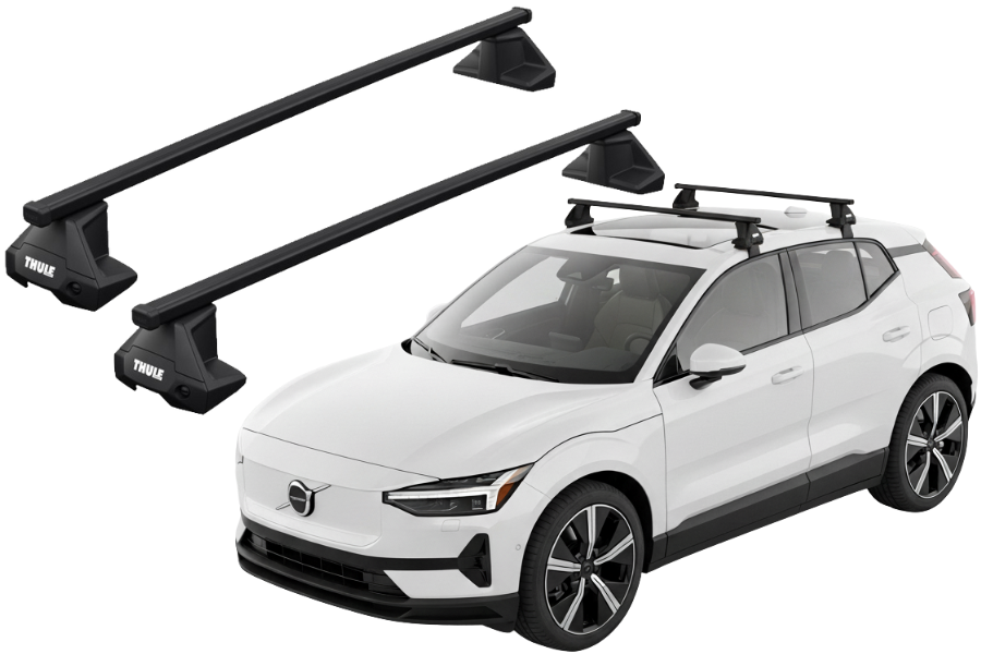 Barras THULE EVO SquareBar para autos VOLVO EX30 desde 2024