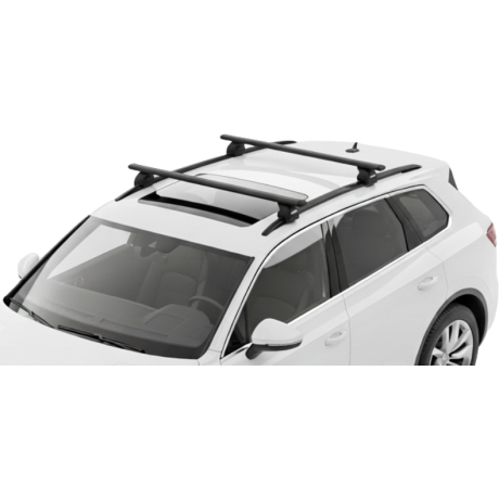 Barras THULE EVO WingBar para autos VOLKSWAGEN Touareg desde 2024 negro