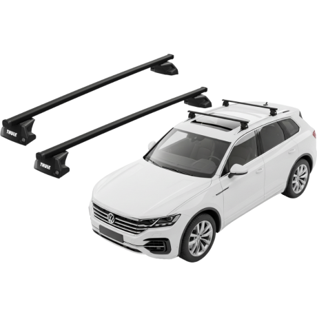 Barras THULE EVO SquareBar para autos VOLKSWAGEN Touareg desde 2024