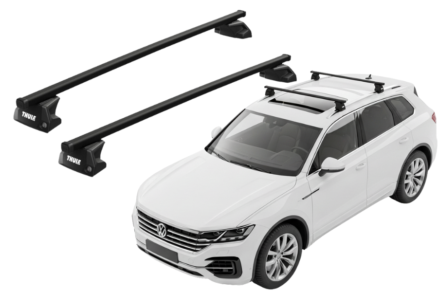 Barras THULE EVO SquareBar para autos VOLKSWAGEN Touareg desde 2024
