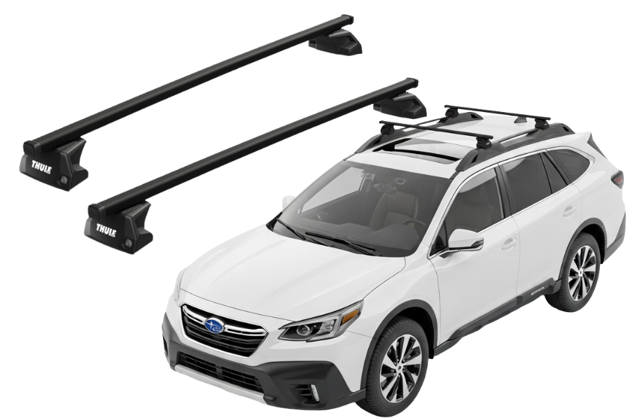 Barras THULE EVO SquareBar para autos SUBARU OUTBACK desde 2021