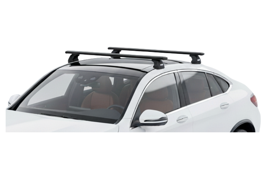 Barras THULE EVO WingBar para autos MERCEDES BENZ GLC Coupé desde 2023 - negro