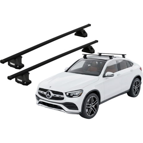 Barras THULE EVO SquareBar para autos MERCEDES BENZ GLC Coupé desde 2023 -