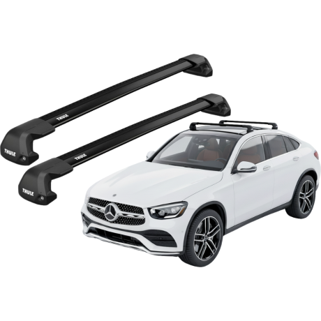 Barras THULE EDGE Flush para autos MERCEDES BENZ GLC Coupé desde 2023 -  negro