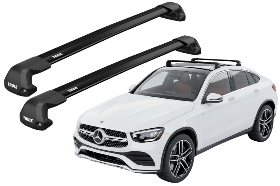 Barras THULE EDGE Flush para autos MERCEDES BENZ GLC Coupé desde 2023 -  negro
