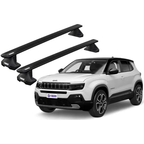 Barras THULE EVO WingBar para autos JEEP Avenger desde 2023 negro