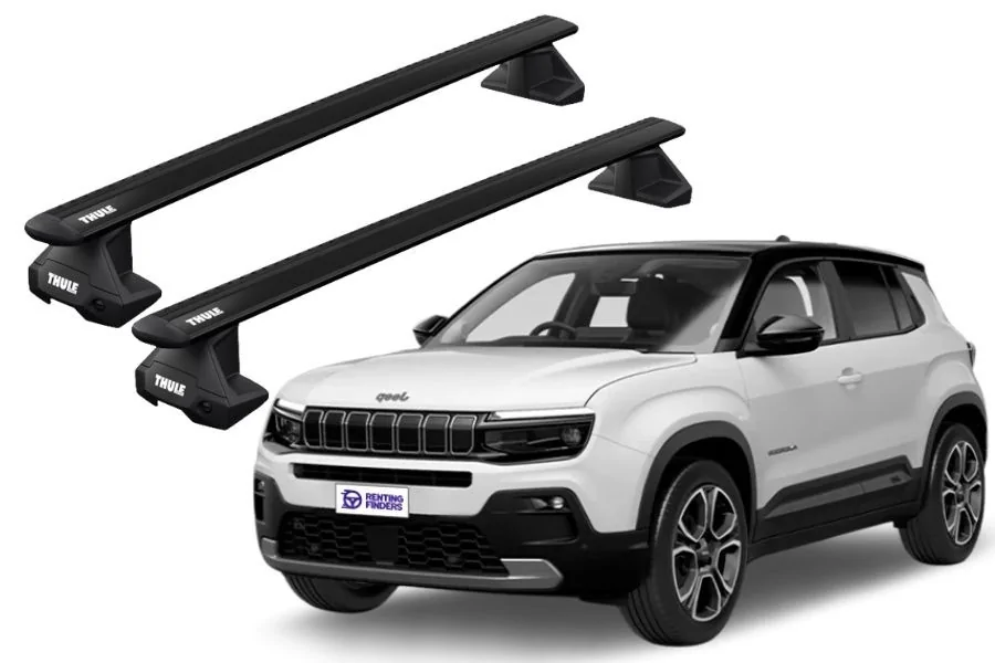 Barras THULE EVO WingBar para autos JEEP Avenger desde 2023 negro