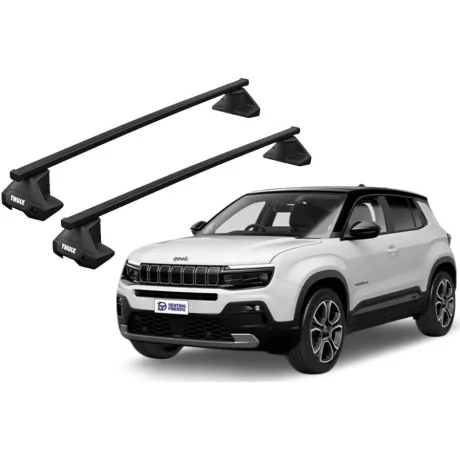 Barras THULE EVO SquareBar para autos JEEP Avenger desde 2023