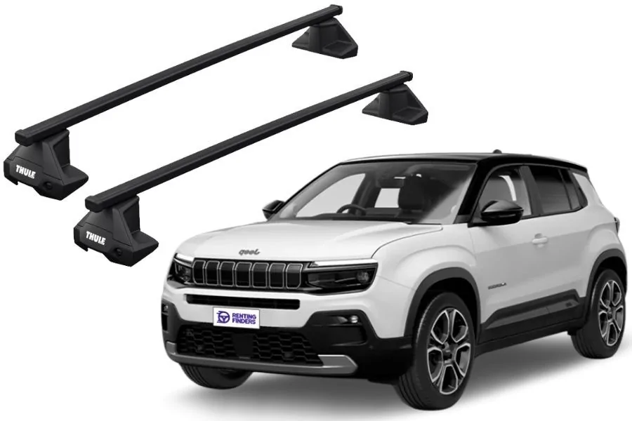 Barras THULE EVO SquareBar para autos JEEP Avenger desde 2023
