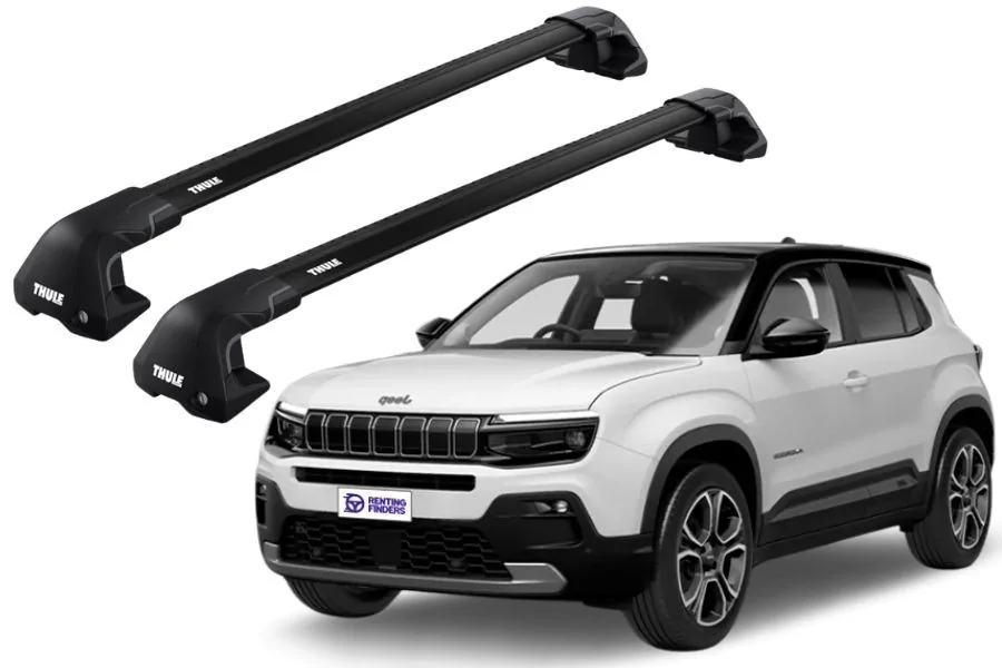 Barras THULE EDGE Flush para autos JEEP Avenger desde 2023 negro