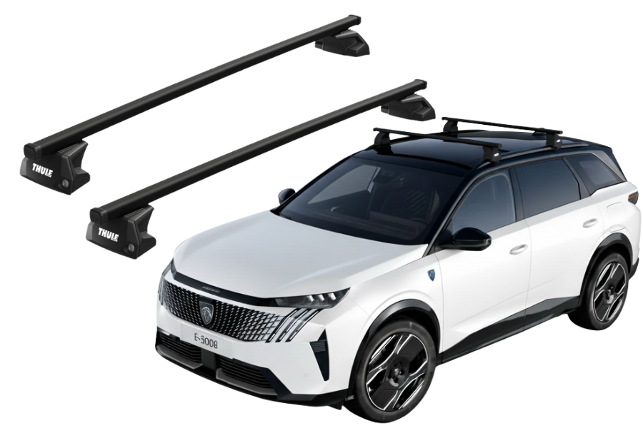 Barras THULE EVO SquareBar para autos PEUGEOT 5008 desde 2024-