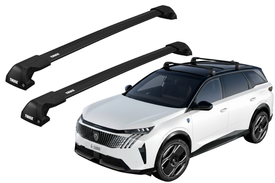 Barras THULE EDGE Flush para autos PEUGEOT 5008 desde 2024- negro