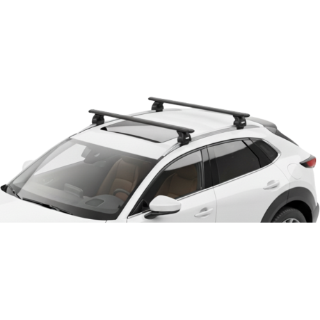 Barras THULE EVO WingBar para autos MAZDA CX-30 desde 2020 negro