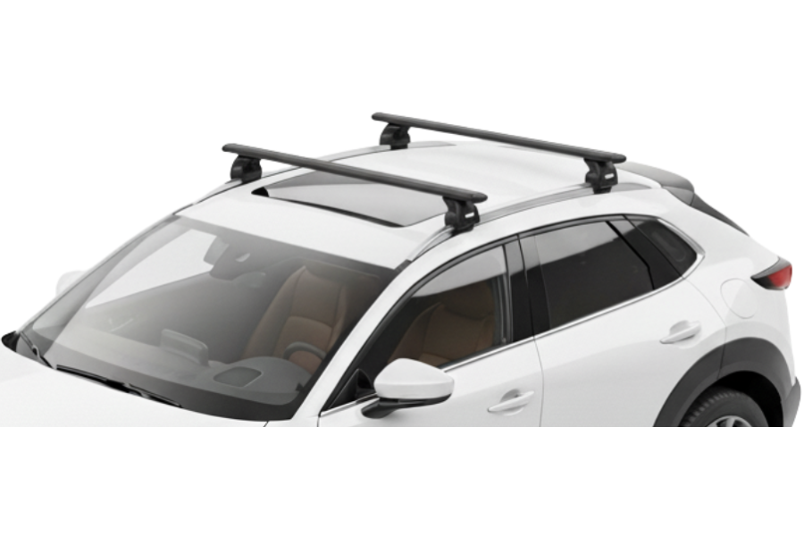 Barras THULE EVO WingBar para autos MAZDA CX-30 desde 2020 negro