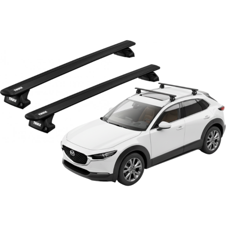 Barras THULE EVO WingBar para autos MAZDA CX-30 desde 2020 negro