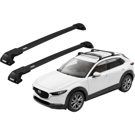Barras THULE EDGE Flush para autos MAZDA CX-30 desde 2020 negro
