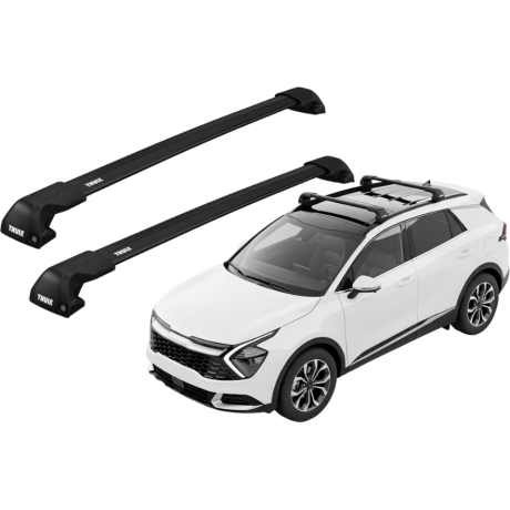 Barras Thule KIA Sportage 22- RA / EDGE Flush BLACK