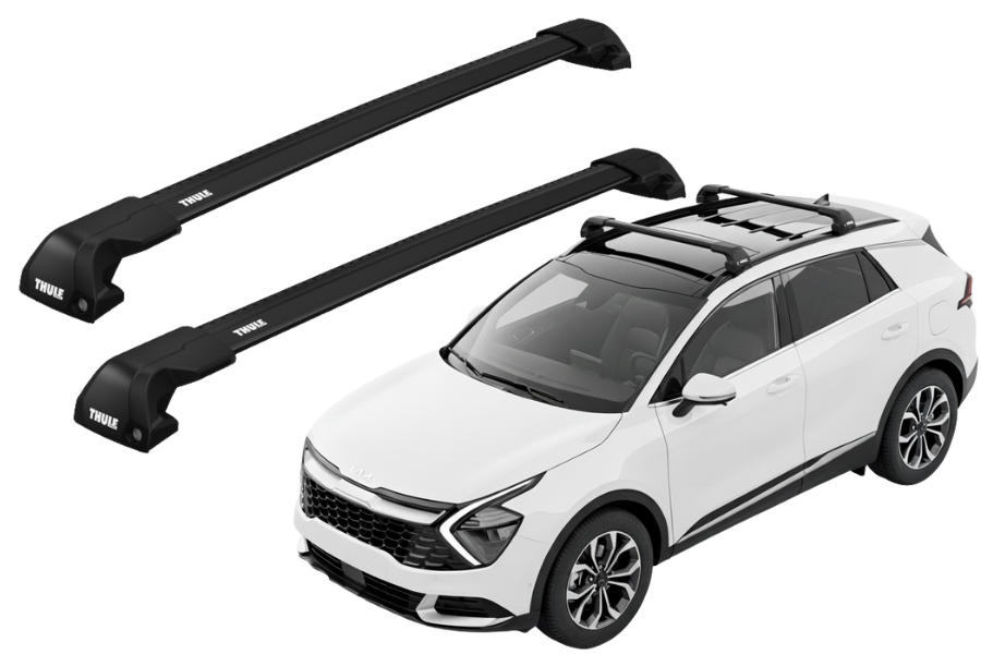 Barras Thule KIA Sportage 22- RA / EDGE Flush BLACK