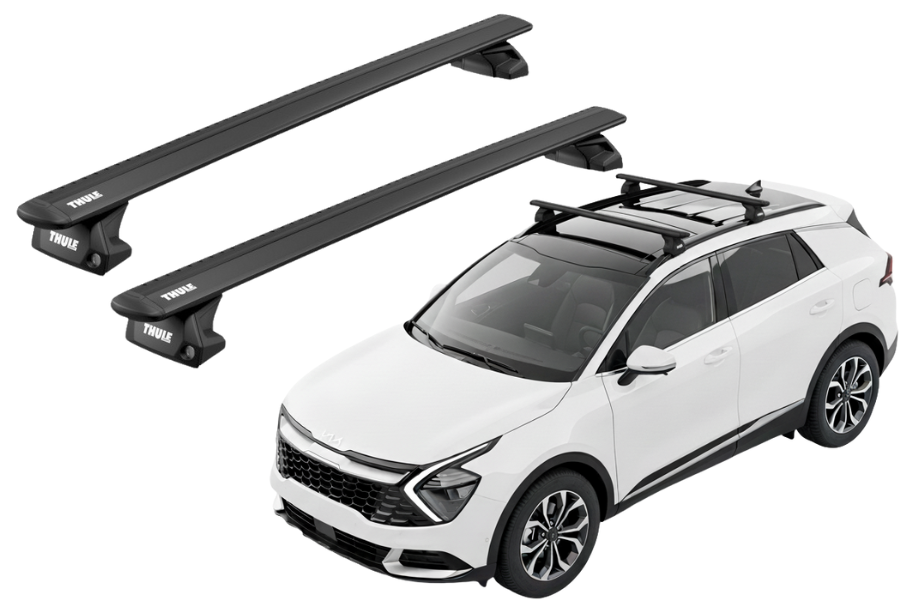 Barras Thule KIA Sportage 22- RA / WingBar EVO BLACK