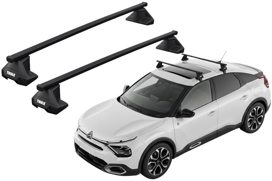 Barras THULE EVO SquareBar para autos CITROEN C4 desde 2021