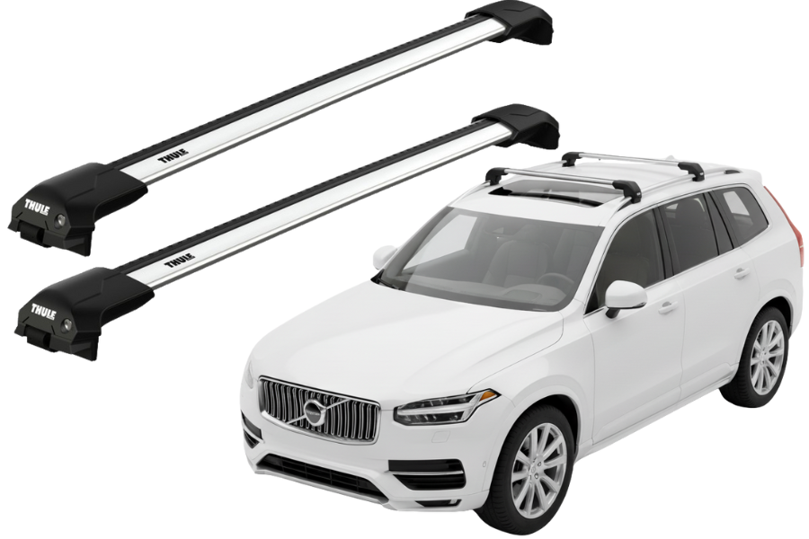 Barras THULE EDGE Flush para autos VOLVO XC90 desde 2015 - 2024