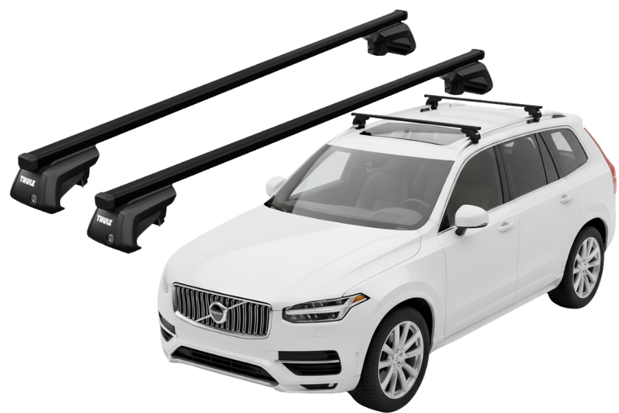 Barras THULE EVO SquareBar para autos VOLVO XC90 desde 2015 - 2024
