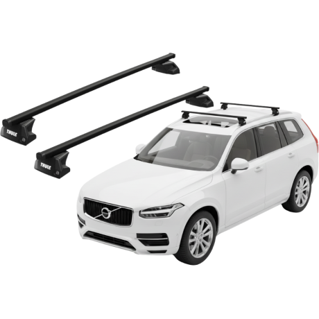 Barras THULE EVO SquareBar para autos VOLVO XC90 desde 2015 -
