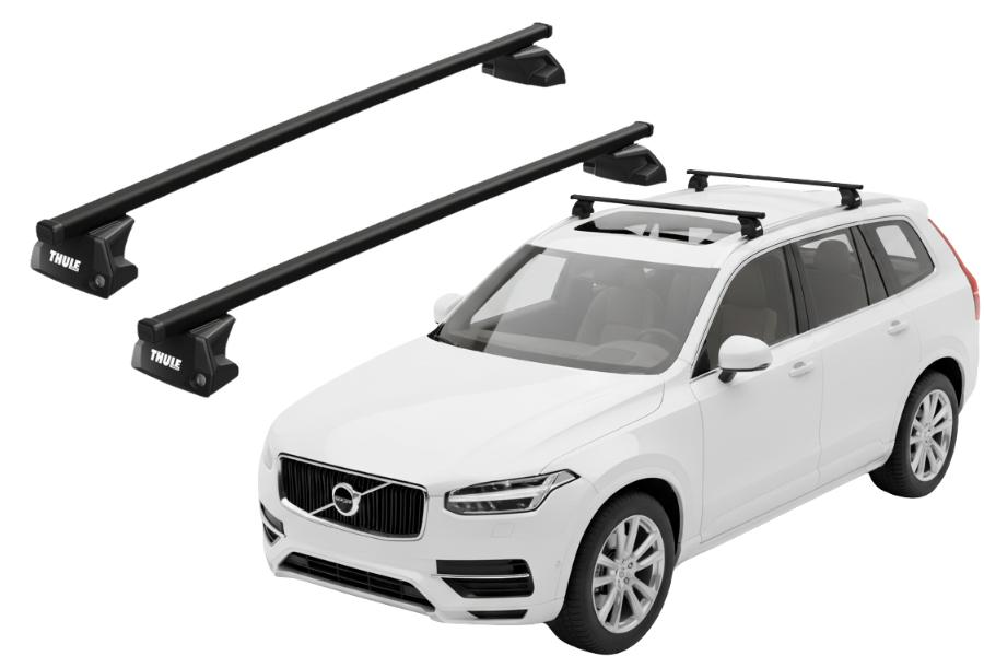 Barras THULE EVO SquareBar para autos VOLVO XC90 desde 2015 -